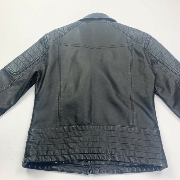 Billabong Womens Long Sleeve Zipper Moto Jacket - Picture 12 of 12